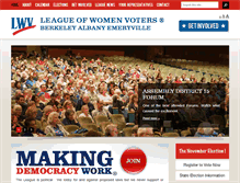 Tablet Screenshot of lwvbae.org